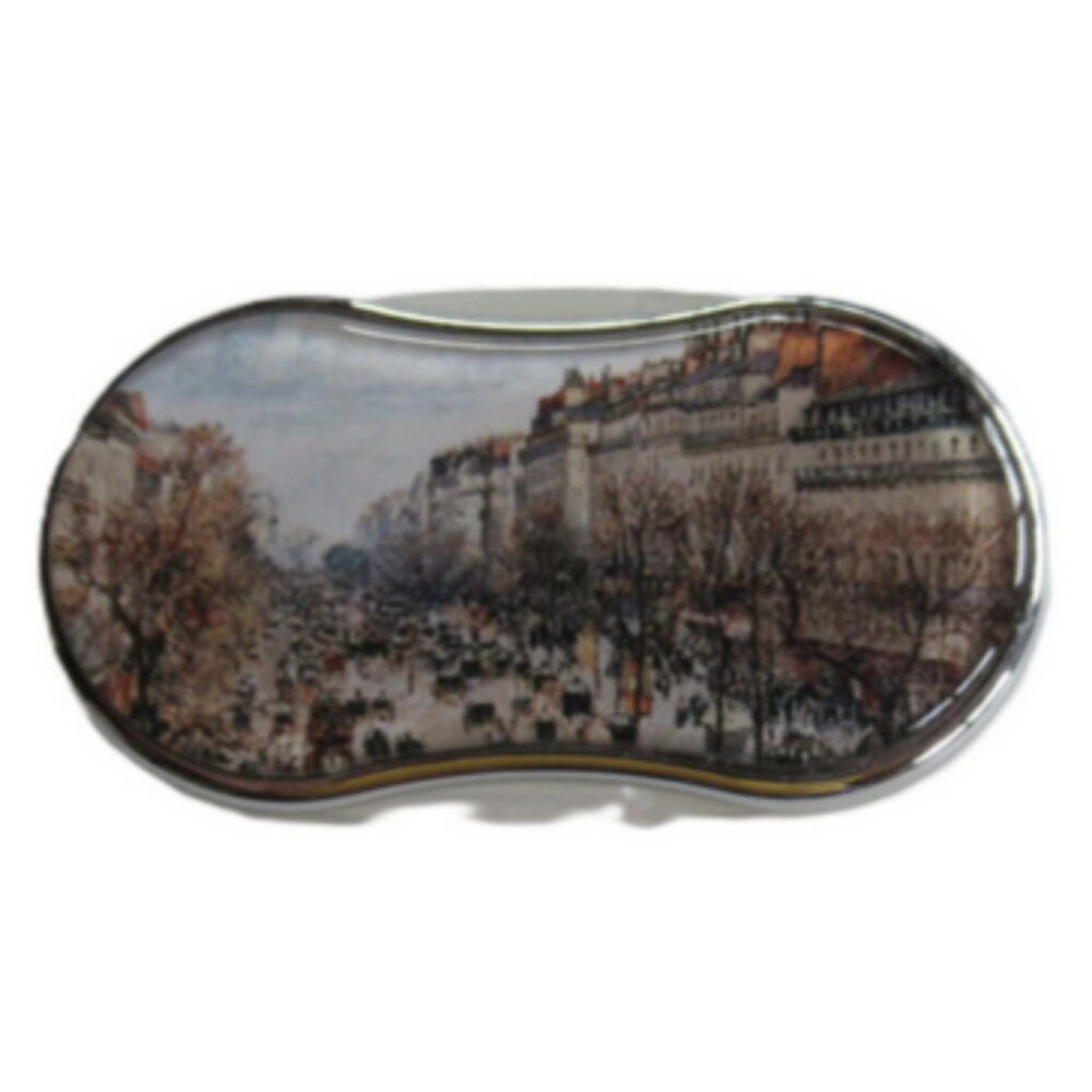 Magnifying Glass Pocket Folding w/light "Boulevard Montmartre in Paris" Pissarro